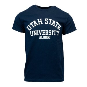 utah state university alumni tshirt navy